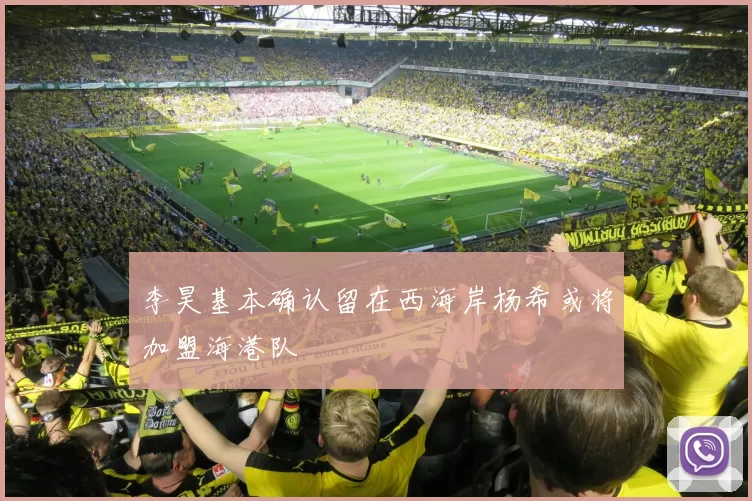 李昊基本确认留在西海岸杨希或将加盟海港队